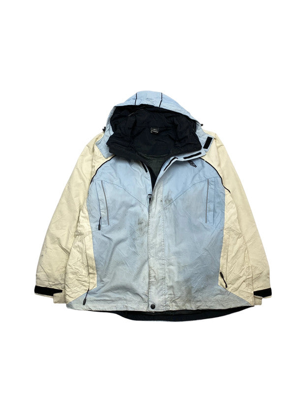 Light Blue Umbro Raincoat Men's Large