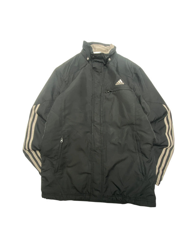 00s Black Adidas Parka Men's Small