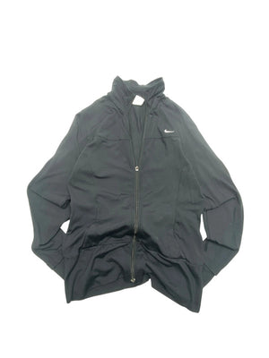 Vintage Black Nike Windbreaker Women's Medium