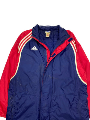Vintage 90s Navy Adidas Windbreaker Men's XL
