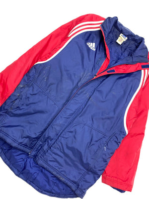 Vintage 90s Navy Adidas Windbreaker Men's XL
