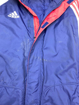 Vintage 90s Navy Adidas Windbreaker Men's XL