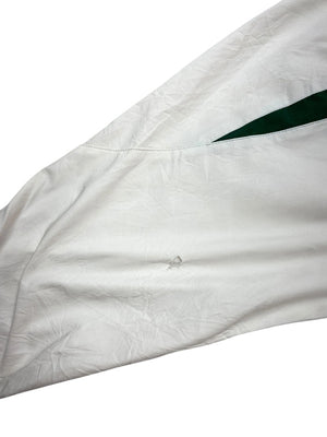 Vintage 90s White Nike Half-zip Pullover Men's Large