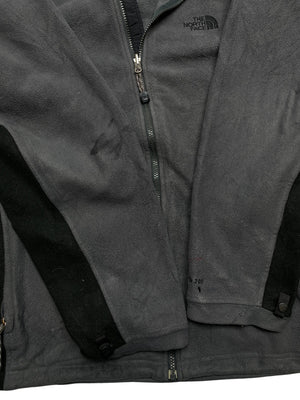 Grey The North Face Fleece Jacket Men's XXL