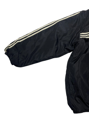 Vintage 90s Black-Grey Adidas Reverse Jacket Men's XL