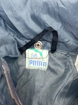 Vintage Grey Puma Windbreaker Men's XL
