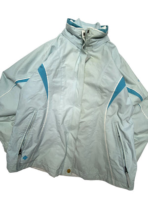 Light Blue Columbia 3-in-1 Jacket Women's Large