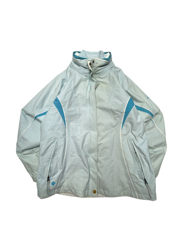 Light Blue Columbia 3-in-1 Jacket Women's Large