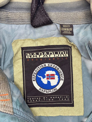 Green Napapijri Bomber Jacket Men's XXL