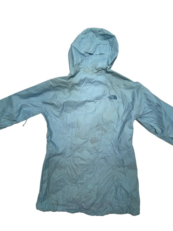 Light Blue The North Face Raincoat Women's XS