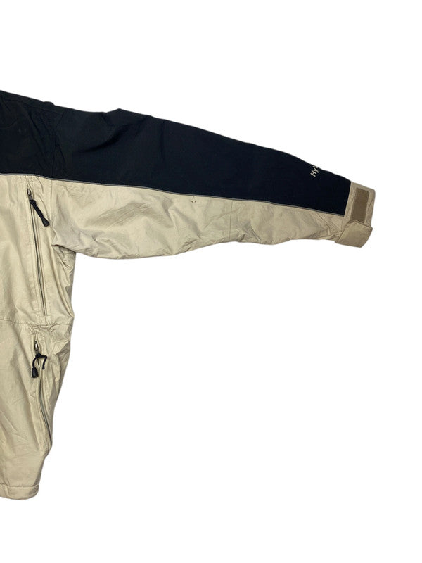 Black-Beige The North Face Raincoat Men's Small