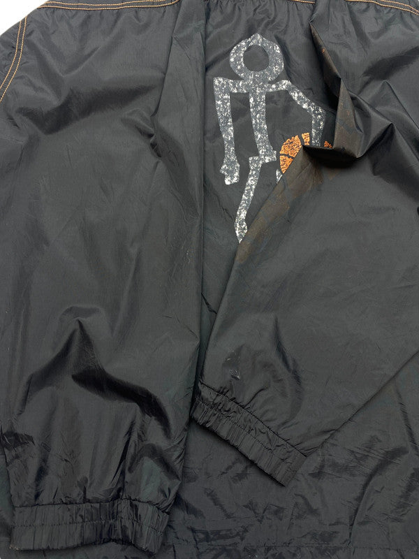 Vintage Black Adidas Windbreaker Men's XL