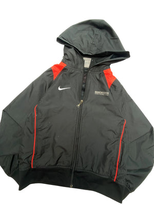 00s Black Nike Manchester United Windbreaker Men's Small
