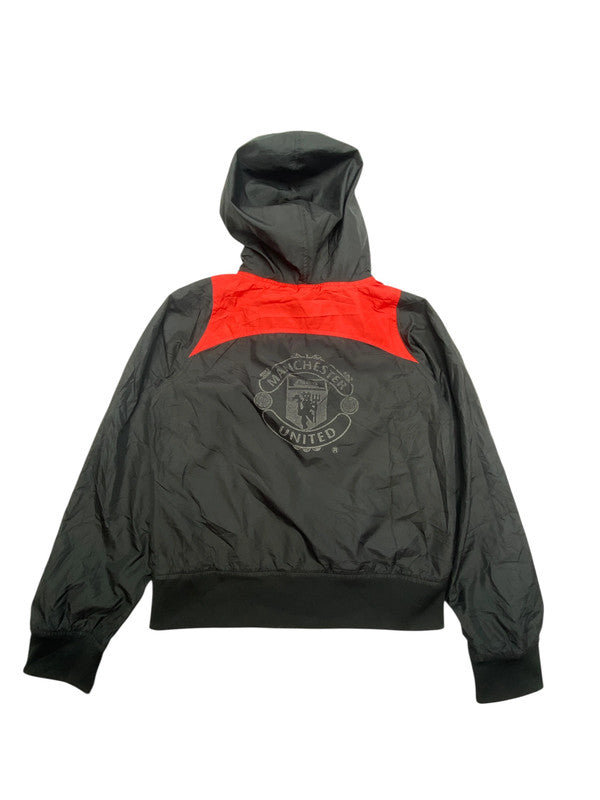 00s Black Nike Manchester United Windbreaker Men's Small