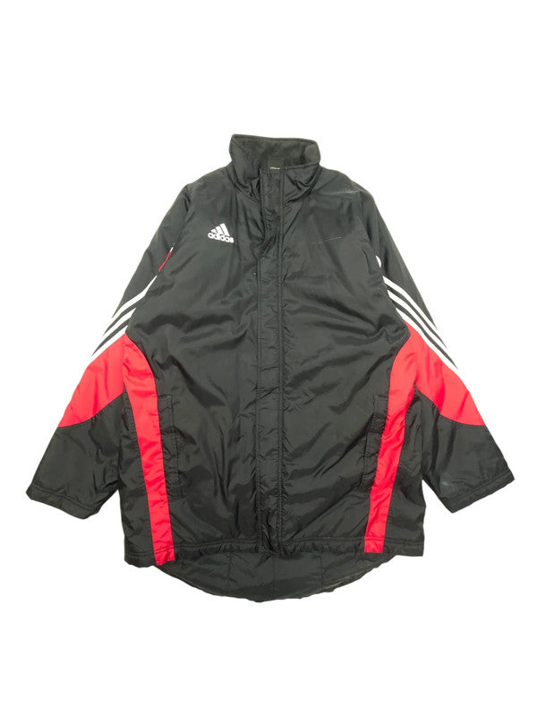 00s Black Adidas Padded Jacket Men's XL