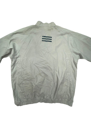 Vintage 90s Grey Adidas Windbreaker Men's Large