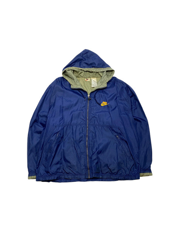 Vintage 90s Blue Nike Windbreaker Men's Medium