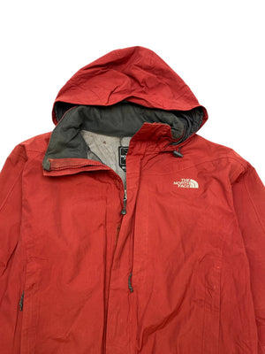 Red The North Face Raincoat Men's Medium