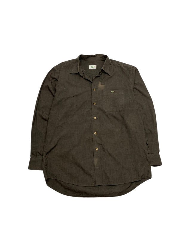 Black Lacoste Shirt Men's Medium