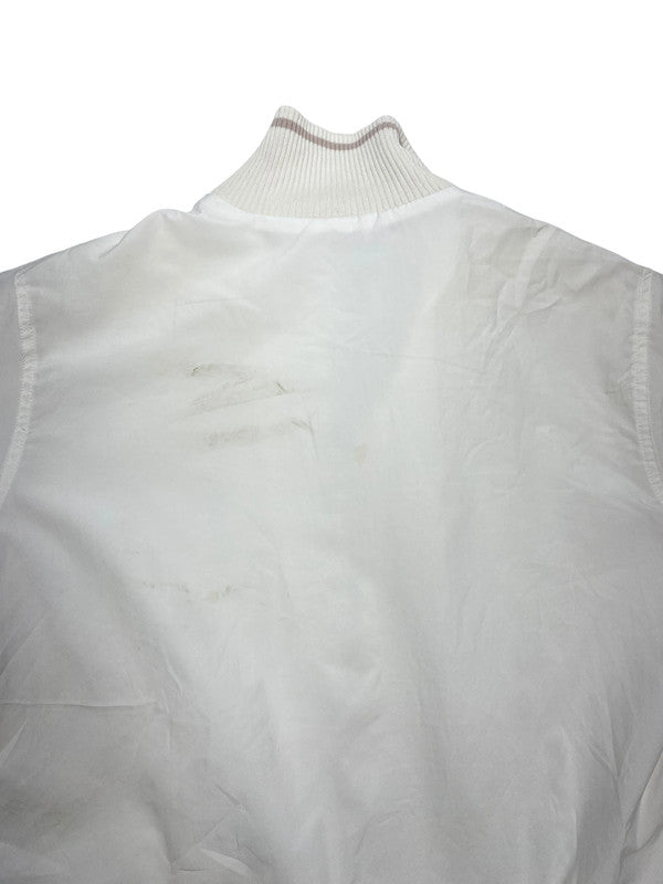 Vintage 90s White Adidas Tracksuit Jacket Men's Large