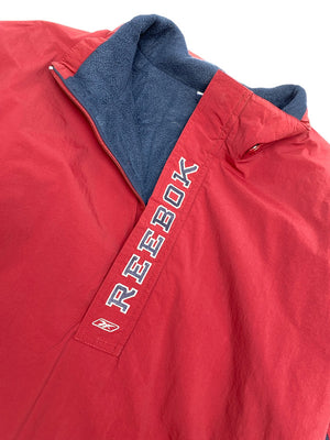 Burgundy Reebok Fleece Jacket Men's XL