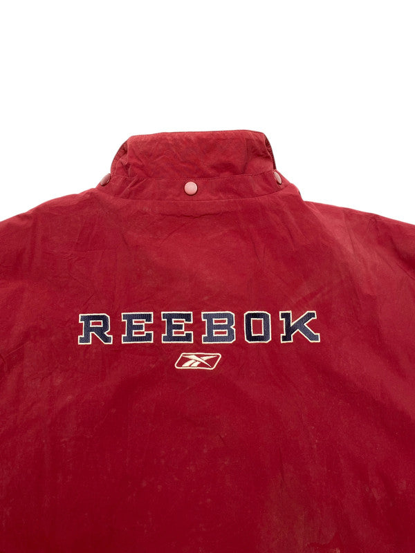 Burgundy Reebok Fleece Jacket Men's XL