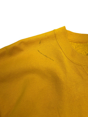 Vintage 90s Yellow Russell Athletic Sweatshirt Men's XL