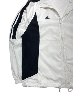 00s White Adidas Windbreaker Men's Large