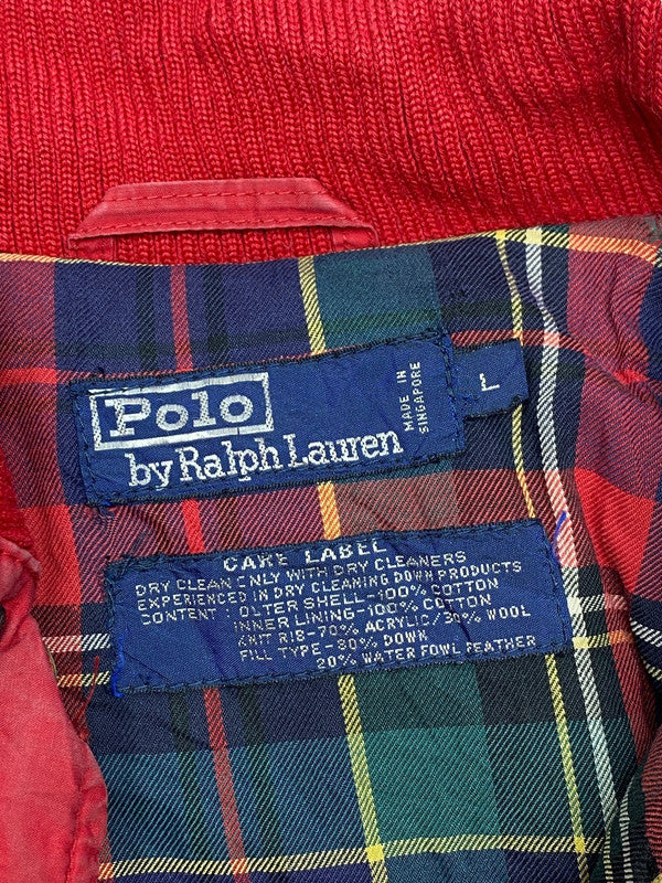Red Ralph Lauren Harrington Jacket Men's Large