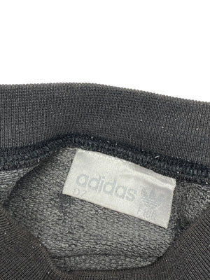 Vintage 90s Black Adidas Sweatshirt Men's XXL