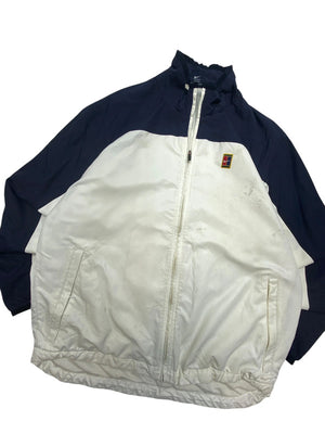 Vintage White Nike Windbreaker Men's Small