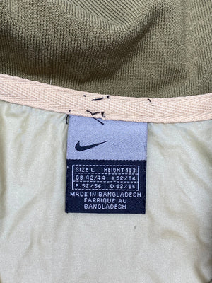 00s Olive Green Nike Windbreaker Men's Large