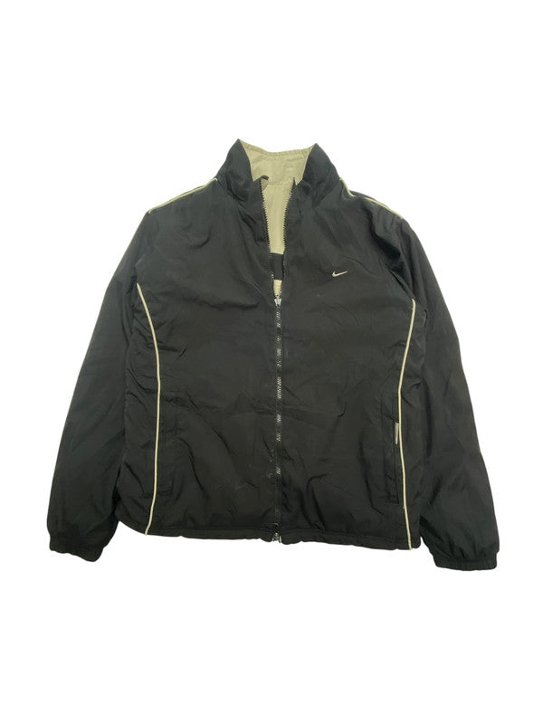 00s Beige-Black Nike Reverse Jacket Women's Large