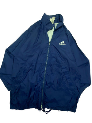 Vintage 90s Navy Adidas Windbreaker Men's XL