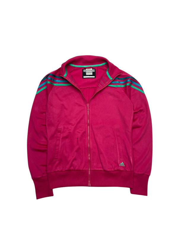 00s Pink Adidas Tracksuit Jacket Men's XS