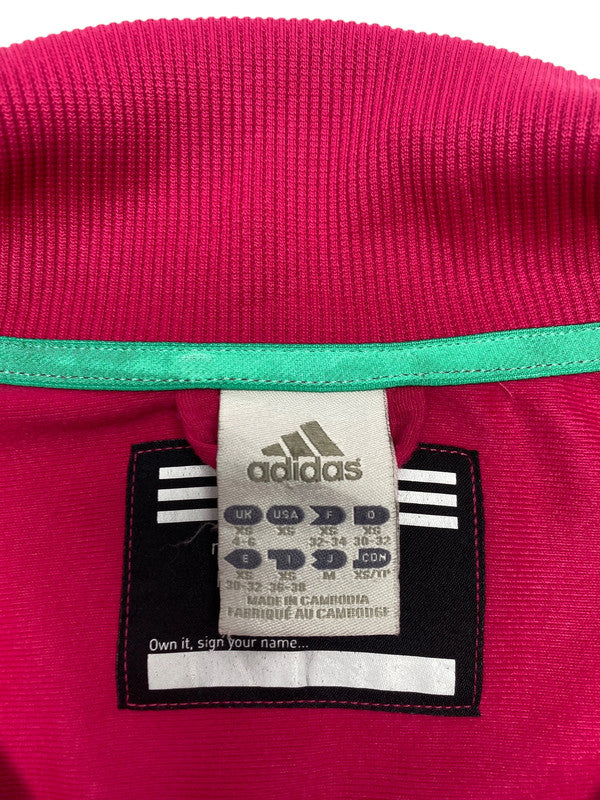 00s Pink Adidas Tracksuit Jacket Men's XS