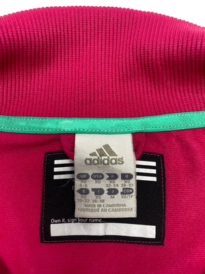 00s Pink Adidas Tracksuit Jacket Men's XS