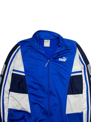 Vintage Blue Puma Windbreaker Youth's Large