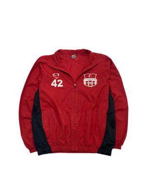Vintage Red Nike Windbreaker Men's Medium