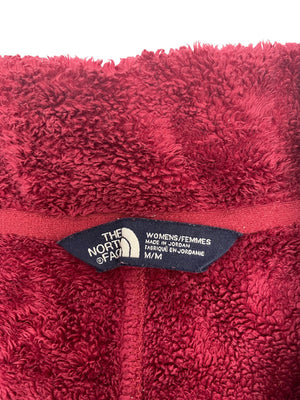 Burgundy The North Face Fleece Gilet Women's Medium