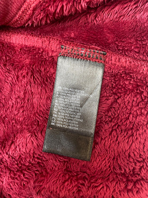 Burgundy The North Face Fleece Gilet Women's Medium