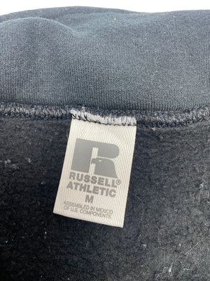 Black Russell Athletic Half-zip Pullover Men's Medium