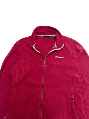 Burgundy Berghaus Fleece Jacket Women's XL