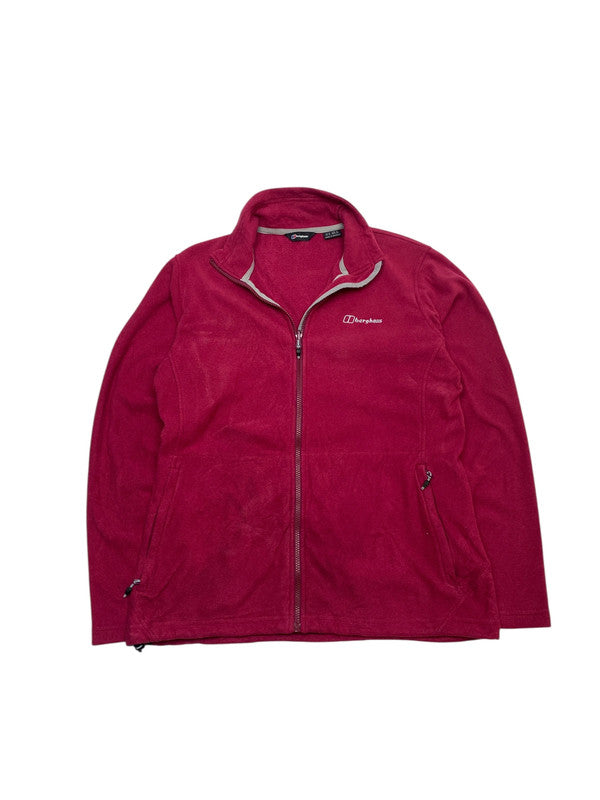 Burgundy Berghaus Fleece Jacket Women's XL