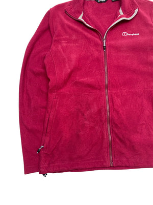 Burgundy Berghaus Fleece Jacket Women's XL