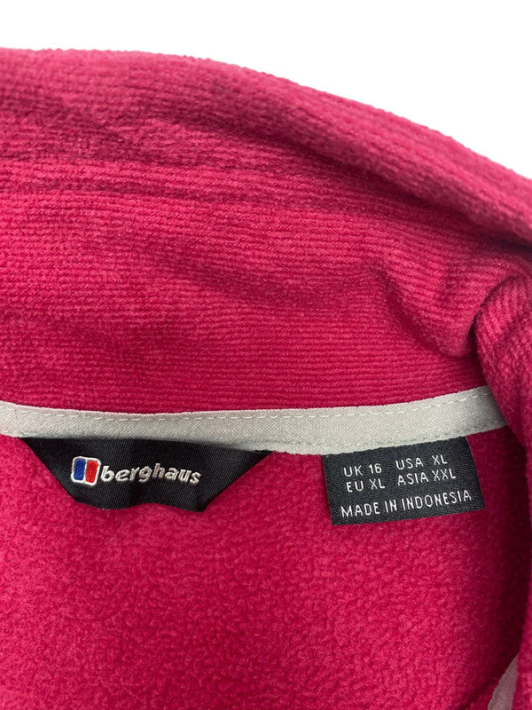 Burgundy Berghaus Fleece Jacket Women's XL