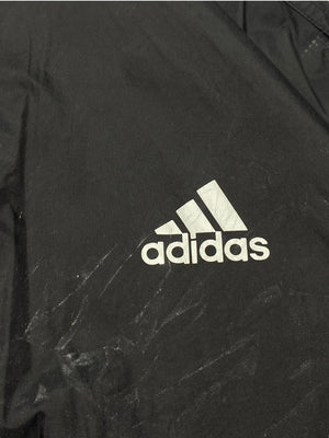 90s black adidas windbreaker men's xl