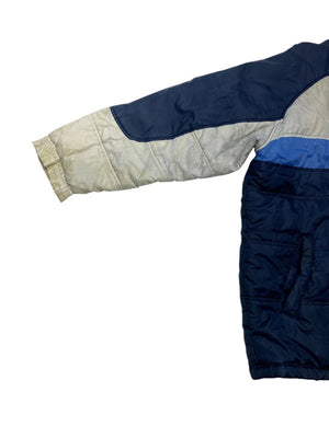 Navy umbro puffer jacket men's xl