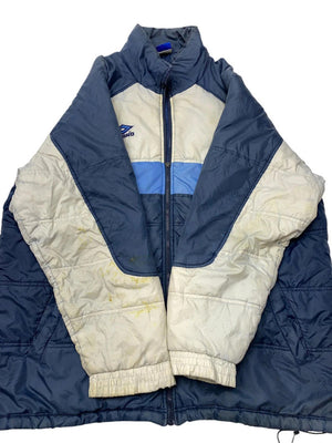 Navy umbro puffer jacket men's xl