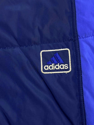 Vintage 90s navy adidas puffer jacket men's xl